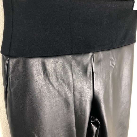 Assets- Spanx Black faux leather leggings size: S - Picture 5 of 10